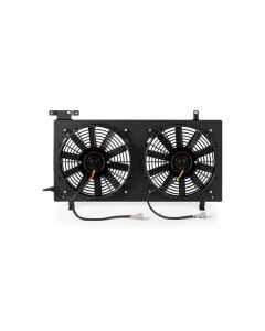 Mishimoto 03-06 Nissan 350Z Aluminum Fan Shroud Black - MMFS-350Z-03BK