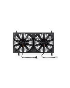 Mishimoto 90-97 Mazda Miata Aluminum Fan Shroud Kit - Black - MMFS-MIA-90BK