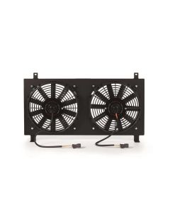 Mishimoto 02-06 Acura RSX Aluminum Fan Shroud Black - MMFS-RSX-02BK