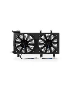 Mishimoto 01-07 Subaru WRX/STI PNP Aluminum Fan Shroud Black - MMFS-WRX-01PBK