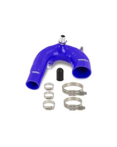 Mishimoto 2016+ Polaris RZR XP Turbo Silicone Intake J-Tube - Blue - MMHOSE-RZR-16AIBL