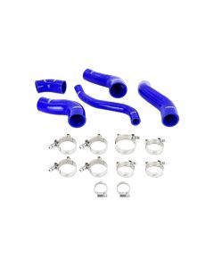 Mishimoto 13-17 Hyundai Veloster Turbo Silicone Intercooler Hose Kit - Blue - MMHOSE-VLSTR-13TBL