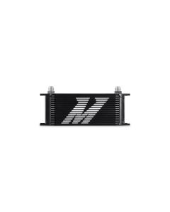 Mishimoto Universal 16 Row Oil Cooler - Black - MMOC-16BK