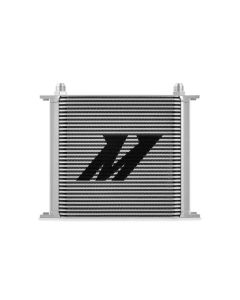 Mishimoto Universal 34 Row Oil Cooler - Silver - MMOC-34SL