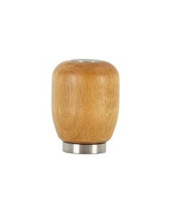 Mishimoto Short Steel Core Wood Shift Knob - Beech - MMSK-WD-SBE