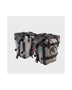 Giant Loop MotoTrekk Panniers 50L - Gray/Black - MTPN17