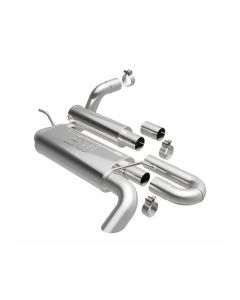 MagnaFlow 18-23 Jeep Wrangler JL 2.0L/3.6L Overland Series Axle-Back Exhaust - 19620