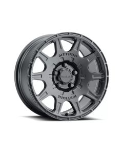 Method MR502 RALLY 17x8 +38mm Offset 5x4.5 67.1mm CB Matte Black Wheel - MR50278012538-2
