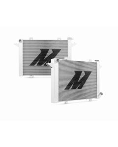 Mishimoto 90-93 Dodge Ram w/ 5.9L Cummins Engine Polished Aluminum Performance Radiator - MMRAD-RAM-89