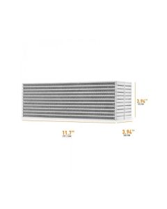 Mishimoto Universal Air-to-Water Intercooler Core - 11.7in / 3.8in / 3.8in - MMUIC-W2
