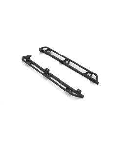 N-Fab Trail Slider Steps 16-20 Toyota Tacoma Crew Cab All Beds - SRW - Textured Black - TST16CC-TX