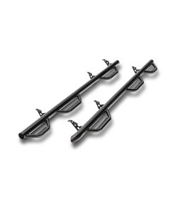 N-Fab Nerf Step 16-17 Toyota Tacoma Double Cab 6ft Bed - Tex. Black - Bed Access - 2in - T1690CC-6-TX