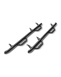N-Fab Nerf Step 16-17 Toyota Tacoma Double Cab - Tex. Black - W2W - 2in - T1678CC-TX