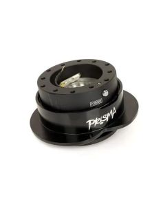NRG Heart Quick Release Kit Gen 143 - Black Body / Black Heart Ring - SRK-143BK