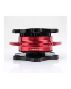 NRG Quick Release SFI SPEC 42.1 - Shinny Black Body / Red Shinny Ring - SRK-R200BK-RD