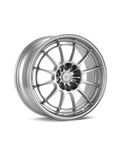 Enkei NT03+M 18x8.5 5x114.3 38mm Offset 72.6mm Bore Silver Wheel G35/350z - 3658856538SP
