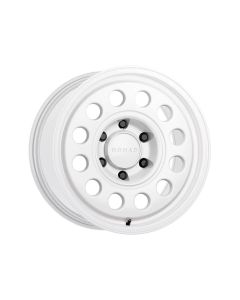Nomad N501SA Convoy 16x8in / 6x139.7 BP / -10mm Offset / 106.1mm Bore - Gloss White Wheel - N501SA-68060-10