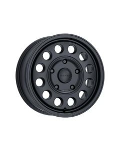 Nomad N501SB Convoy 17x7.5in / 6x130 BP / 50mm Offset / 84.1mm Bore - Satin Black Wheel - N501SB-77563+50