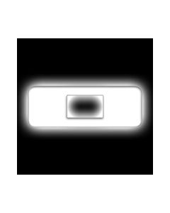 ORACLE Lighting Universal Illuminated LED Letter Badges - Matte Wht Surface Finish - O SEE WARRANTY - 3140-O-001
