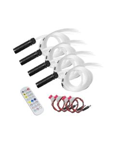 Oracle Lighting Fiber Optic Wheel Liner ColorSHIFT RGBW Kit-40W LED/600 Fibers SEE WARRANTY - 5898-333