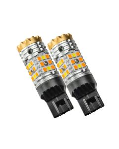 Oracle 7443-CK LED Switchback High Output Can-Bus LED Bulbs - Amber/White Switchback SEE WARRANTY - 5111-023