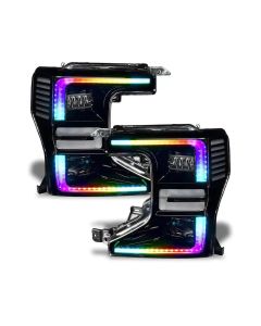 Oracle 2022 Ford F250/350 Super Duty Dynamic ColorSHIFT Headlight DRL Kit w/Switchback SEE WARRANTY - 1449-332