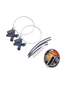 Oracle 21-22 Ford Bronco Headlight Halo Kit w/DRL Bar - Base Headlights -w/RF Cntrl SEE WARRANTY - 1471-330
