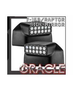 LED Off-Road Side Mirrors for Ford F-150/Raptor 2015-19