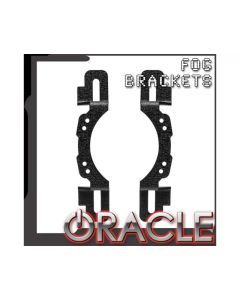 Oracle LED Fog Light Adapter Brackets for Steel Bumper Wrangler SEE WARRANTY - 5857-504