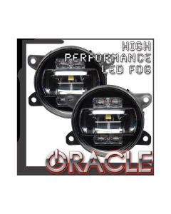 Oracle 4in High Performance LED Fog Light (Pair) - 6000K SEE WARRANTY - 5868-504