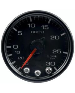 AutoMeter 2 1/16in. Vac/Boost Gauge 30INHG-30PSI Black