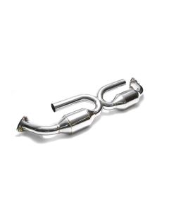 ARMYTRIX High Flow 200CPSI Catalytic Converter X-Pipe Porsche 997 Carrera 2005-2008- ARMY-P97N1-XC