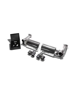 ARMYTRIX Valvetronic Exhaust System Porsche 997 Turbo 2007-2009- ARMY-P97TT-QS34C