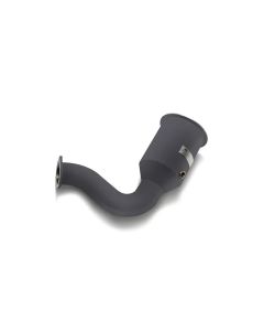 ARMYTRIX High-Flow Performance Ceramic Coated Race Pipe w/Cat Simulator Porsche Cayenne 2018+- ARMY-PE3T1-DDC