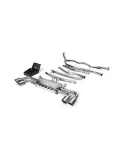 ARMYTRIX Valvetronic Exhaust System Porsche Cayenne S 2.9L V6 TT 2019-2020- ARMY-PE3T2-QS30C