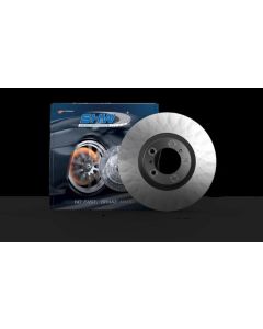 SHW 17-20 Porsche Panamera 4 w/Black Caliper w/o Ceramics Left Frt Smooth MB Brake Rotor (971615301) - PFL39735