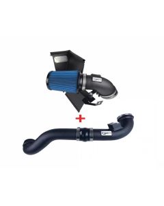 Injen 19-20 BMW Z4 / 2020 Toyota Supra 3.0L Turbo Intake and Charge Pipe Power Package - Wrinkle Blk - PK2300WB