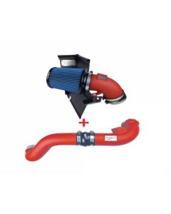 Injen 19-20 BMW Z4 / 2020 Toyota Supra 3.0L Turbo Intake and Charge Pipe Power Package - Wrinkle Red - PK2300WR
