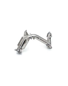 ARMYTRIX Sport Cat Downpipe w/200 CPSI Catalytic Converter Porsche Macan 2.0T Facelift 2019+- ARMY-PM202-6CD1