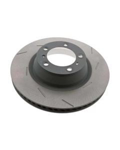 SHW 13-16 Porsche Panamera GTS 4.8L w/o Ceramics Left Rear Slotted Monobloc Brake Rotor (298615601B) - PRL39727
