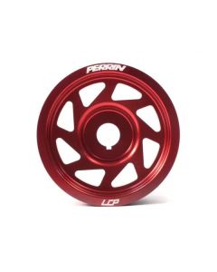 Perrin 93+ Impreza (WRX/STi) Crank Pulley - Red (w/AC) - PSP-ENG-100RD