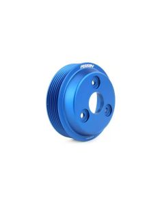 Perrin 2022 Subaru BRZ/GR86 Water Pump Pulley - Blue - PSP-ENG-113BL