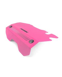 Perrin Subaru Pulley Cover (For FA DIT Engines) - Hyper Pink - PSP-ENG-152HP
