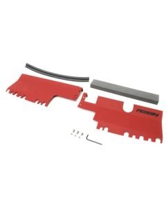Perrin 15-21 WRX/STI Radiator Shroud (Without OEM Intake Scoop) - Red - PSP-ENG-512-2RD
