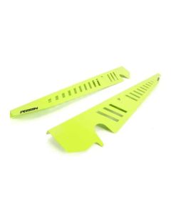 Perrin 2015+ Subaru WRX/STI Fender Shroud Set - Neon Yellow - PSP-ENG-550NY