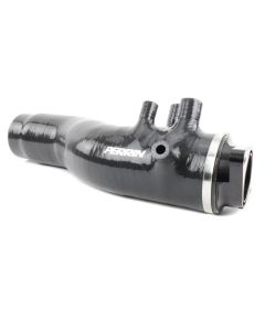Perrin 2015+ Subaru WRX Black 3in Turbo Inlet Hose w/ Nozzle - PSP-INT-424BK
