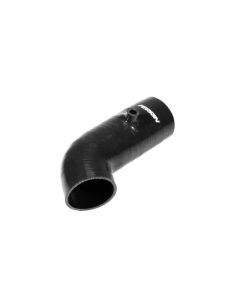 Perrin 22-23 Subaru BRZ/Toyota GR86 Silicone Inlet Hose (3in. ID / SS Wire) - Black - PSP-INT-432BK