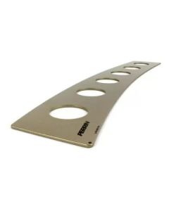 Perrin 2015+ Subaru WRX/STI Gold Rear Window Vent - PSP-BDY-503GD
