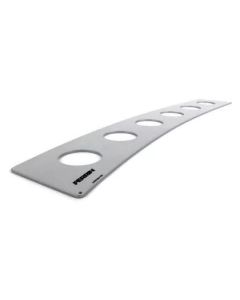 Perrin 2015+ Subaru WRX/STI Silver Rear Window Vent - PSP-BDY-503SL
