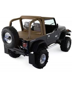 Rampage 1997-2002 Jeep Wrangler(TJ) Roll Bar Pad & Cover Kit - Black Denim - 769015